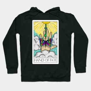 "Hand Of Fate" tarot card Hoodie